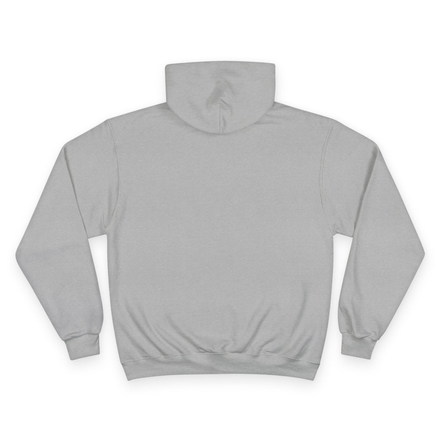 Champion Hoodie - God & Cigars Faith Meets Fire (Blue)