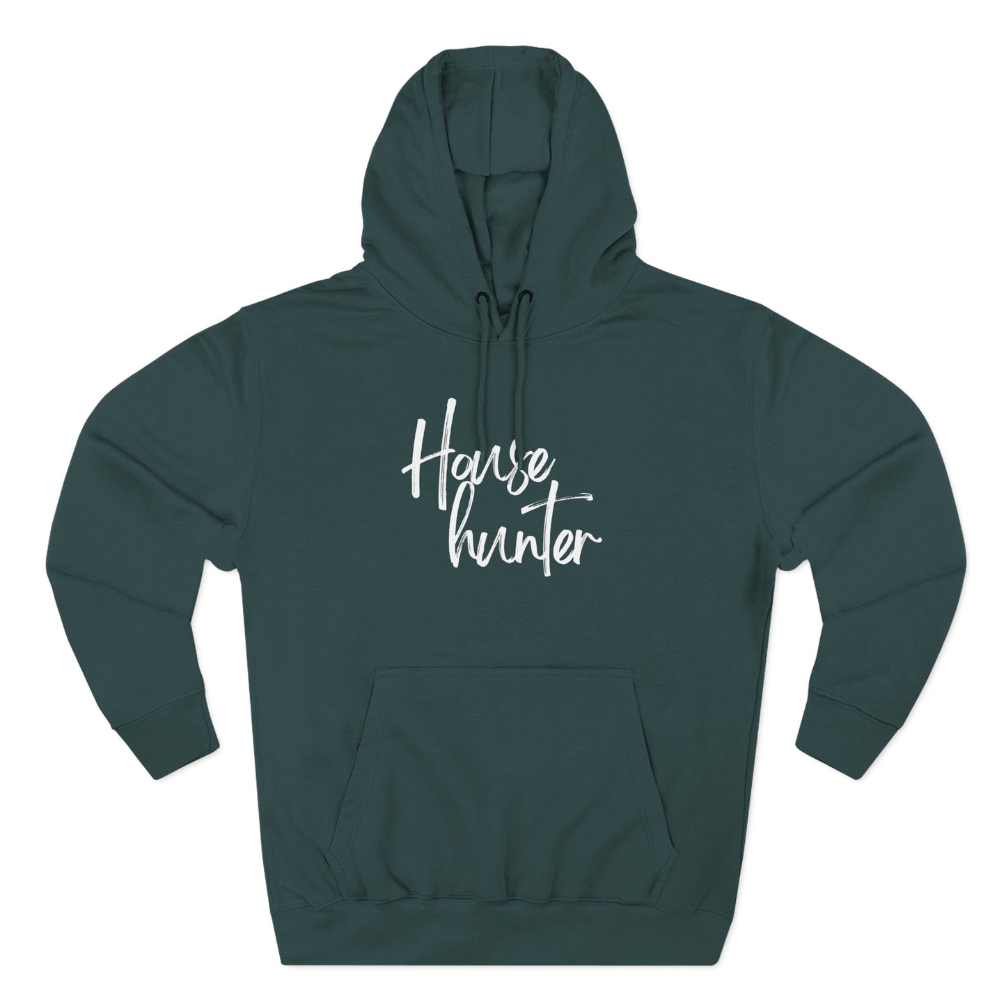 Three-Panel Fleece Hoodie