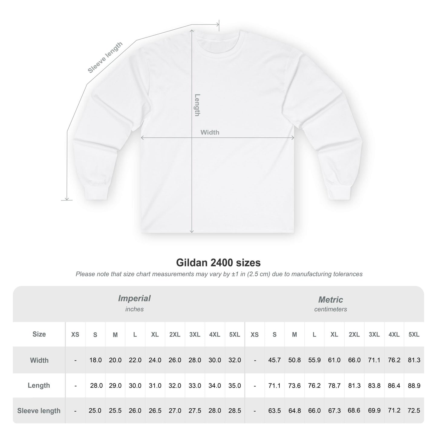 WBAH Ultra Cotton Long Sleeve Tee